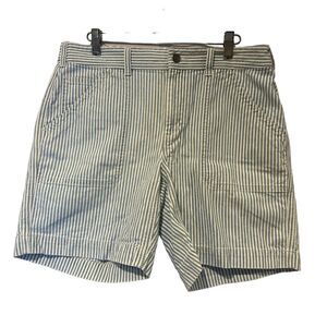 LRL‎ Ralph Lauren Lauren Jeans Co Stripe Cotton Shorts Size 10